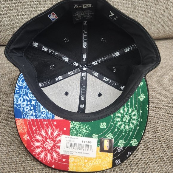 New Era Bulls Patchwork Undervisor 59Fifty Fitted Hat (Size 7 7/8) - NWT - Picture 2 of 8